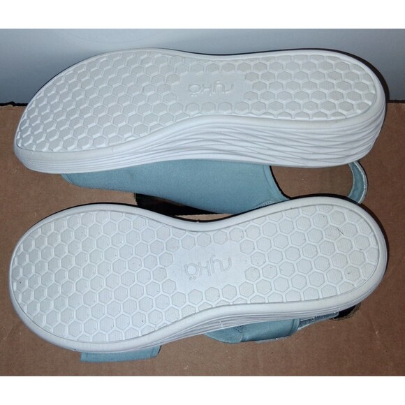 NWOB Ryka Ortholite Memory Foam Blue Sandals Sz 8.5M - Picture 3 of 4
